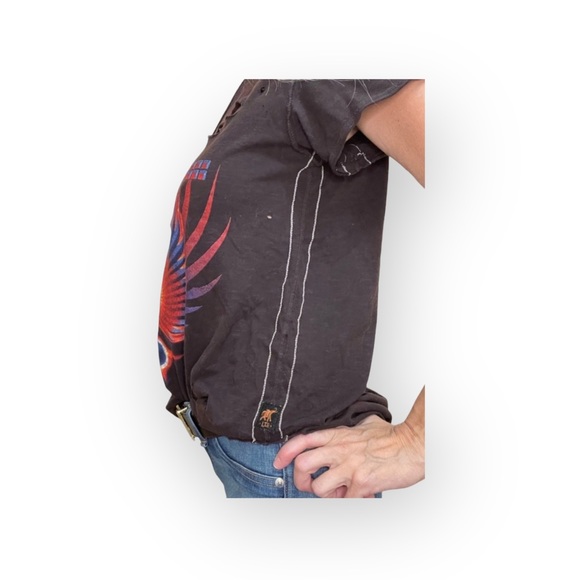 new Trunk LTD ᴥ︎ Journey Greatest Hits Destroyed Concert Tee ᴥ︎ Vintage Black S - Picture 15 of 17